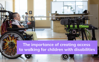 The importance of creating access to walking for children with disabilities