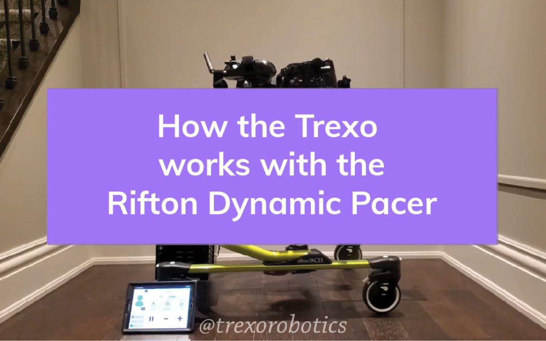Rifton Dynamic Pacer with Trexo: customize your gait trainer and teach your children to walk correctly