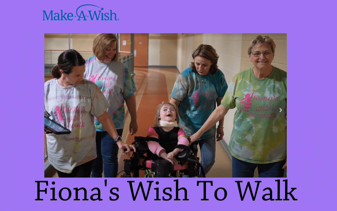 Trexo Robotics - Fiona's Wish to Walk. Make A Wish